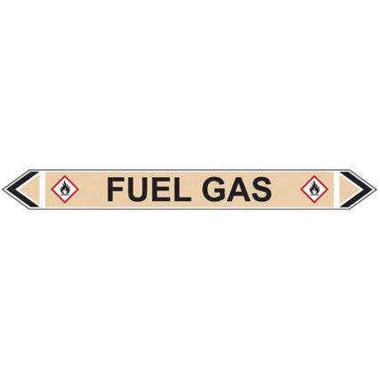 FLOW MARKER - FUEL GAS (YELLOWOCHRE (PK-5)