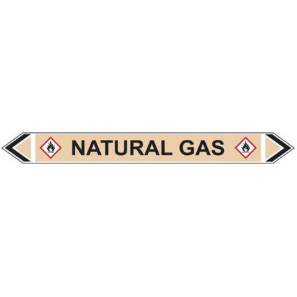 FLOW MARKER - NATURAL GAS (YELLOWOCHRE (PK-5)