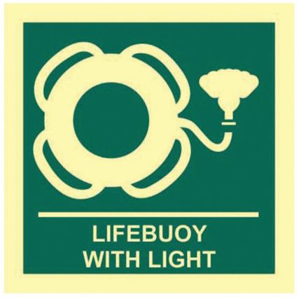 LIFEBUOY WITH LIGHT - PHS (150X150MM)