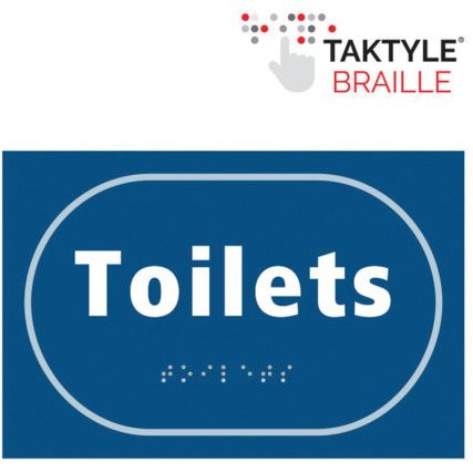 TOILETS - TAKTYLE (225 X 150MM)