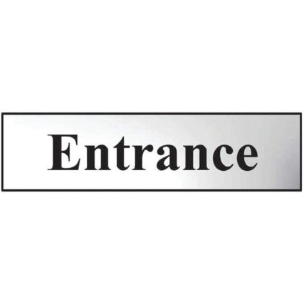 ENTRANCE - CHR (200 X 50MM)