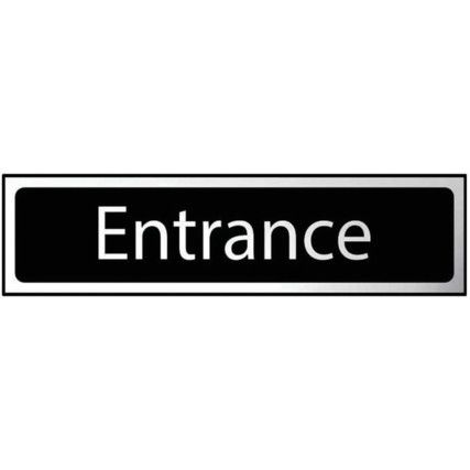 ENTRANCE - CHR (200 X 50MM)