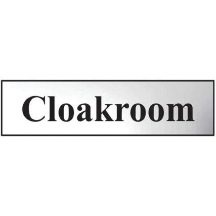 CLOAKROOM - CHR (200 X 50MM)