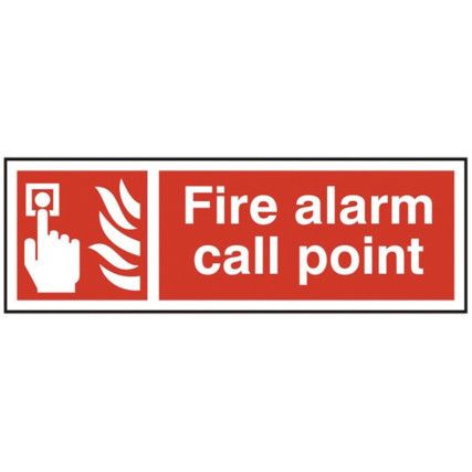 FIRE ALARM CALL POINT - RPVC(300X 100MM)