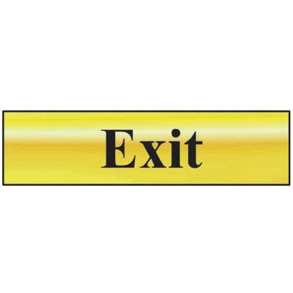 EXIT - POL (200 X 50MM)