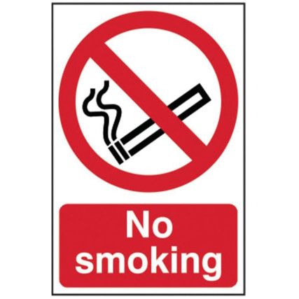 NO SMOKING - RPVC (148 X 210MM)