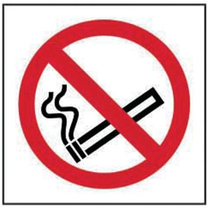 NO SMOKING SYMBOL - RPVC (200X200MM)