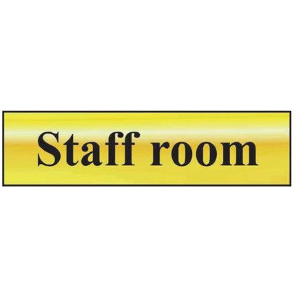 STAFF ROOM - POL (200 X 50MM)