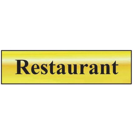 RESTAURANT - POL (200 X 50MM)