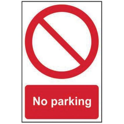 NO PARKING - PVC (200 X 300MM)