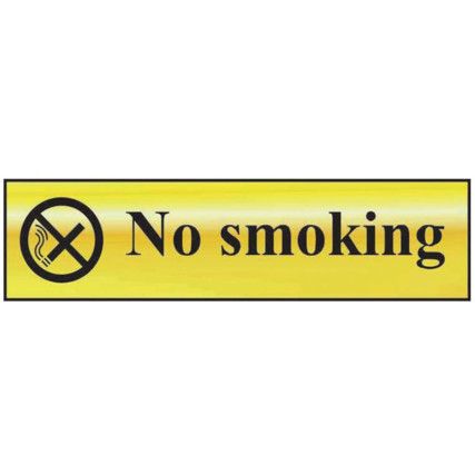 NO SMOKING - POL (200 X 50MM)