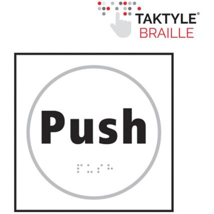 PUSH - TAKTYLE (150 X 150MM)