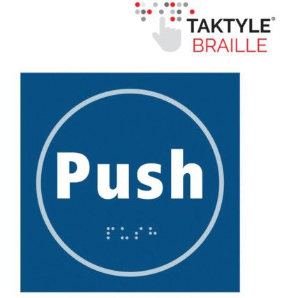 PUSH - TAKTYLE (150 X 150MM)