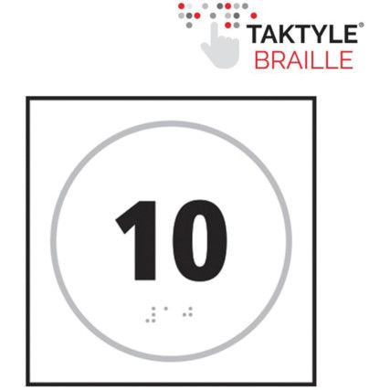 NUMBER 10 - TAKTYLE (150 X 150MM)