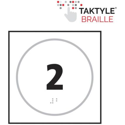 NUMBER 2 - TAKTYLE (150 X 150MM)