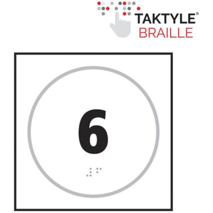 NUMBER 6 - TAKTYLE (150 X 150MM)