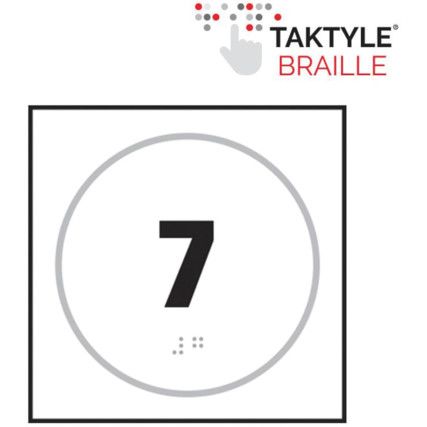 NUMBER 7 - TAKTYLE (150 X 150MM)