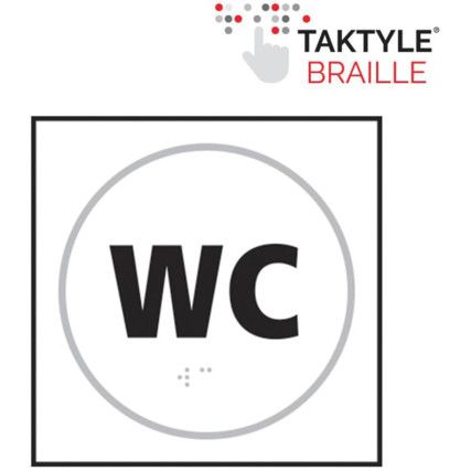 WC - TAKTYLE (150 X 150MM)