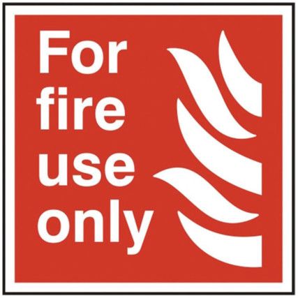 FOR FIRE USE ONLY - RPVC (200X200MM)