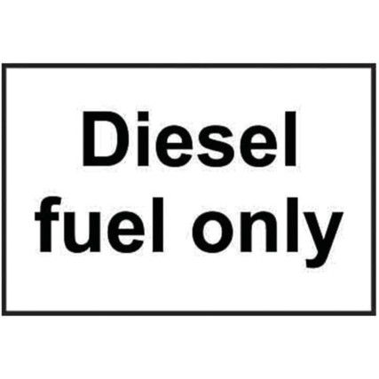 DIESEL FUEL ONLY - RPVC (150X100MM)