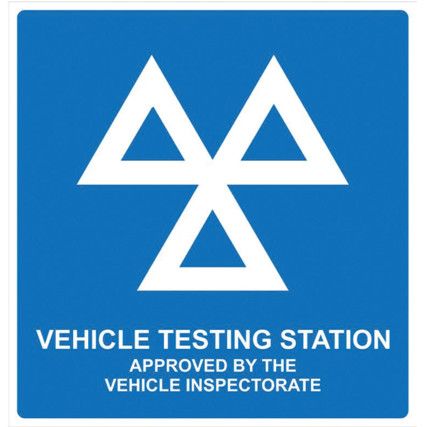 MOT VEHICLE TESTING STATION -RPVC(625 X 600MM)