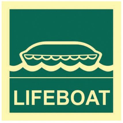 LIFEBOAT - PHOTOLUM (150 X 150MM)