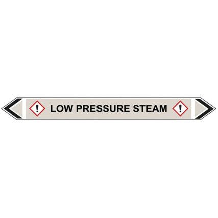 FLOW MARKER - LOW PRESSURE STEAM(GREY (PK-5)