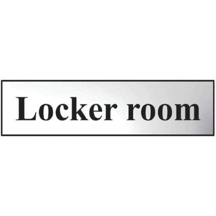 LOCKER ROOM - CHR (200 X 50MM)