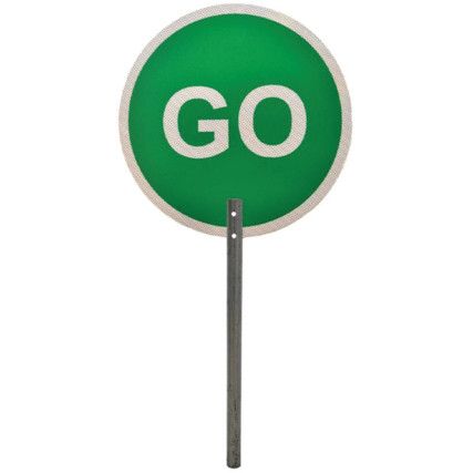 STOP / GO PADDLE SIGNS