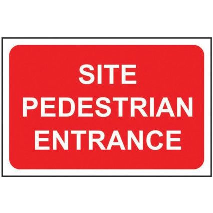 SITE PEDESTRIAN ENTRANCE -FMX(600 X 400MM)