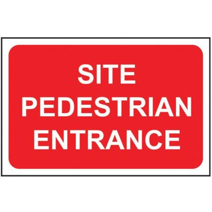 SITE PEDESTRIAN ENTRANCE -RPVC(600 X 400MM)