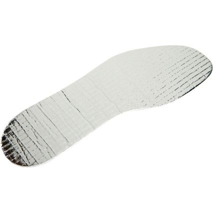 6007-A FELT & ALUMINIUM FOIL INSOLE (ONE-SIZE) CUT TO SIZE