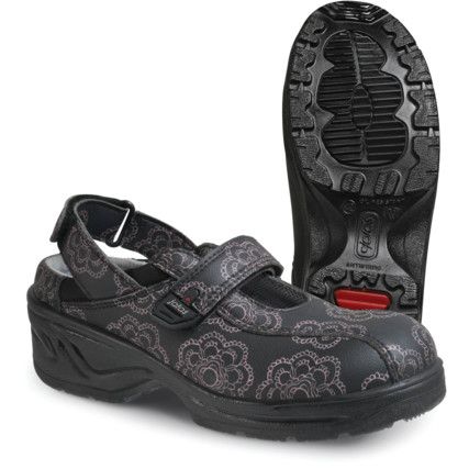 JALAS 2972 SUVI OB, A, E, SRC, FO CLOG BLACK SZ-34 UK-1.5