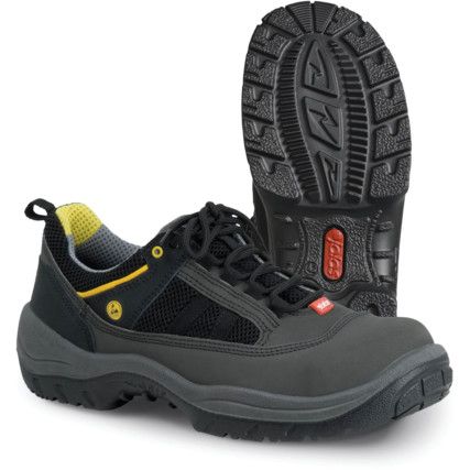 JALAS 3110 LIGHT GRIP S2, HRO, SR B TRAINER GREY/BLACK SZ-36 UK-3