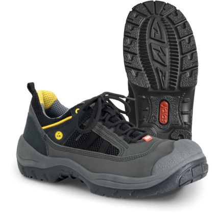 JALAS 3118 LIGHT GRIP S3, HRO, SR B TRAINER GREY/BLACK SZ-36 UK-3