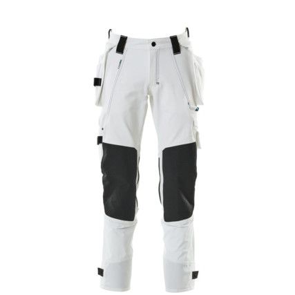 TROUSERS WITH HOLSTER POCKETS WHITE (L30W30.5)