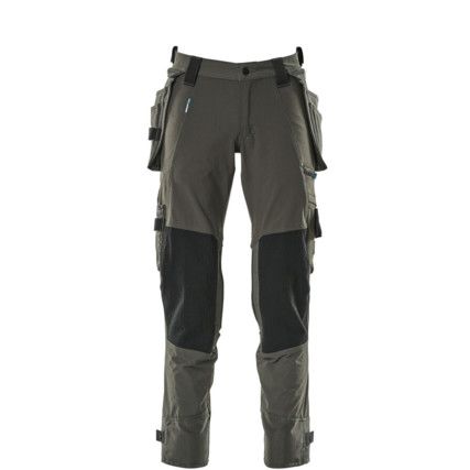 TROUSERS WITH HOLSTER POCKETS DARK ANTHRACITE (L30W32.5)