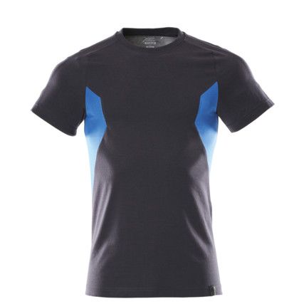 ACCELERATE, T-Shirt, Men, Blue, Cotton/Polyester, Short Sleeve, S