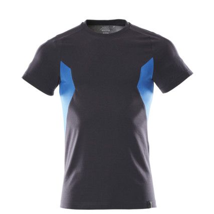 ACCELERATE, T-Shirt, Men, Blue, Cotton/Polyester, Short Sleeve, L