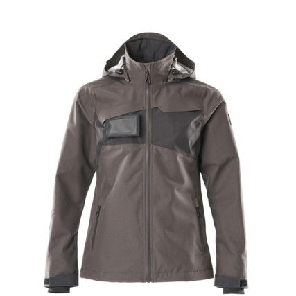 ACCELERATE, Winter Jacket, Reusable, Women, Grey/Black, Polyester, L