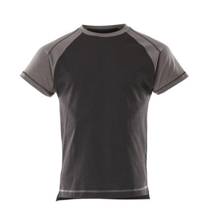 ALBANO T-SHIRT BLACK/ANTHRACITE(S)