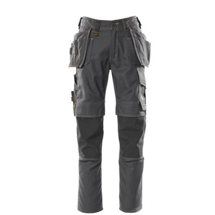 ALMADA TROUSERS WITH HOLSTER POCKETS BLACK (L30W30.5)