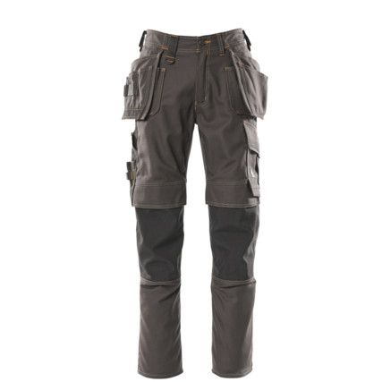 ALMADA TROUSERS WITH HOLSTER POCKETS DARK ANTHRACITE (L30W30.5)