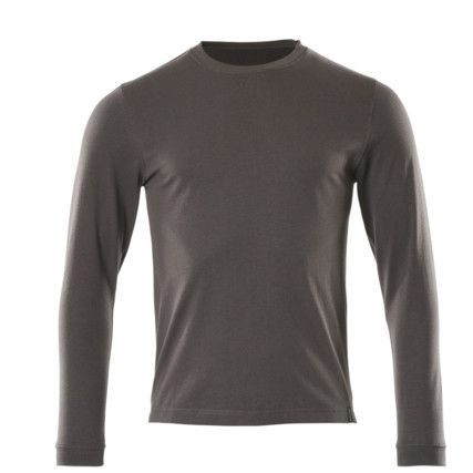 ALBI T-SHIRT, LONG-SLEEVED DARK ANTHRACITE (XS)