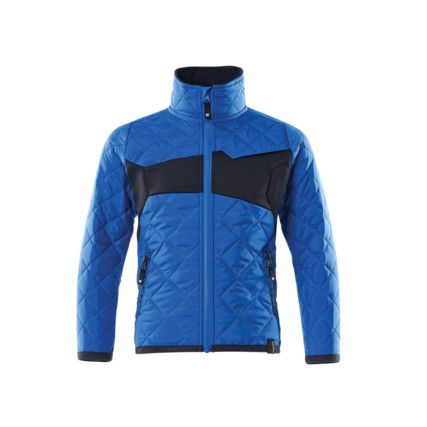 ACCELERATE JACKET FOR CHILDREN AZURE BLUE/DARK NAVY (104)