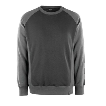 UNIQUE WITTEN SWEATSHIRT BLACK/DARKANTHRACITE (XS)