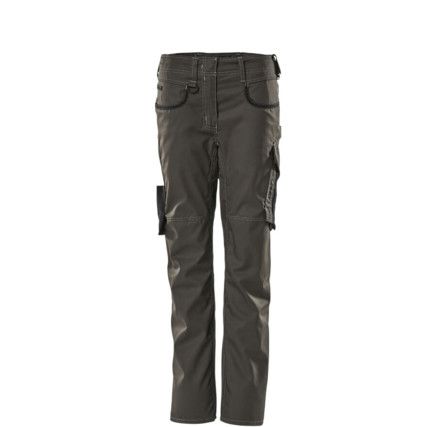 UNIQUE TROUSERS DARK ANTHRACITE/BLACK(L30W30.5)