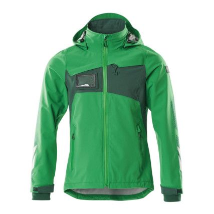 ACCELERATE OUTER SHELL JACKET GRASS GREEN/GREEN (XS)