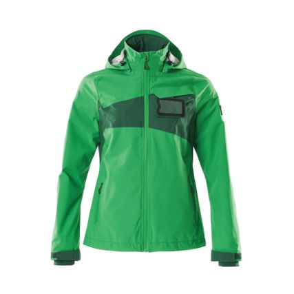 ACCELERATE OUTER SHELL JACKET GRASS GREEN/GREEN (XS)