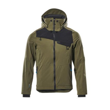 OUTER SHELL JACKET MOSS GREEN/BLACK (M)